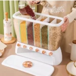 جا حبوباتی اکرولیت شفاف 6 قسمتی باحجم 9 کیلویی وارداتی