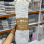 رو مبلی و شال طرح الماسی 310*170اصل ترک وارداتی