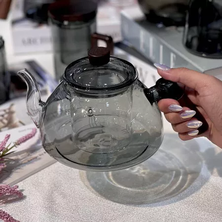 قوری پیرکس ( شعله مستقیم ) دودی برند IMAR وارداتی (3)