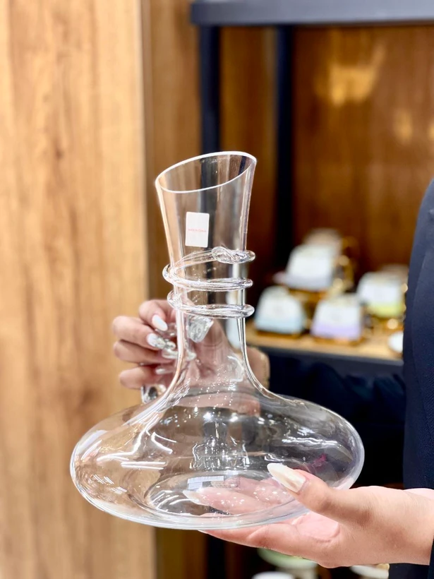 پارچ (دکانتر ) کریستالین دست ساز Deli Glass وارداتی (2)