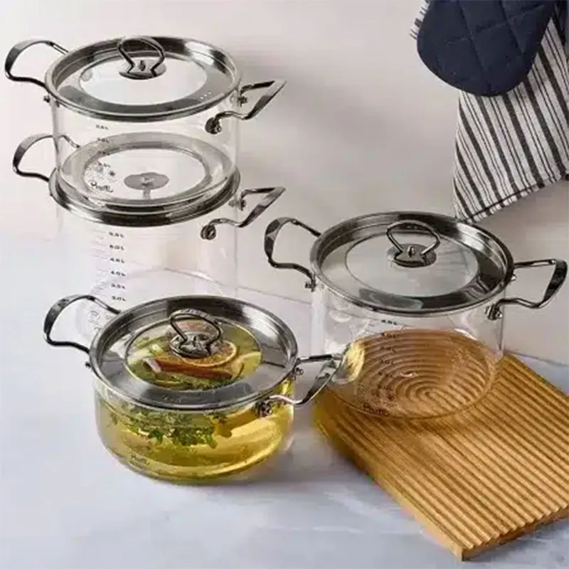 قابلمه-پیرکس-پروتی-ترکیه-با-درب-و-دسته-سیلور-perotti-با-کیفیت-بالا2