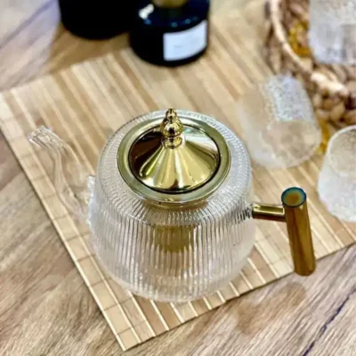 قوری پیرکس تراشدار وارداتی کد CH_134_4