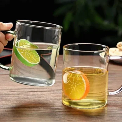 ماگ پیرکس دسته رنگی وارداتی با کیفیت