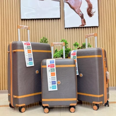 چمدان سه تیکه برند مارکس من قفل دار وارداتی